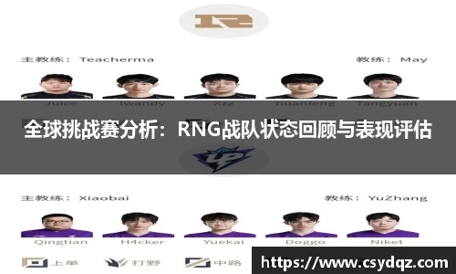 全球挑战赛分析：RNG战队状态回顾与表现评估
